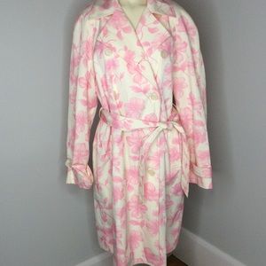 Vintage Liz Claiborne rain trench coat